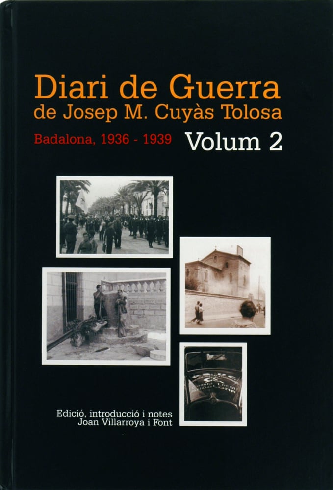 Publicació Diari de guerra de Josep M. Cuyàs vol. 2